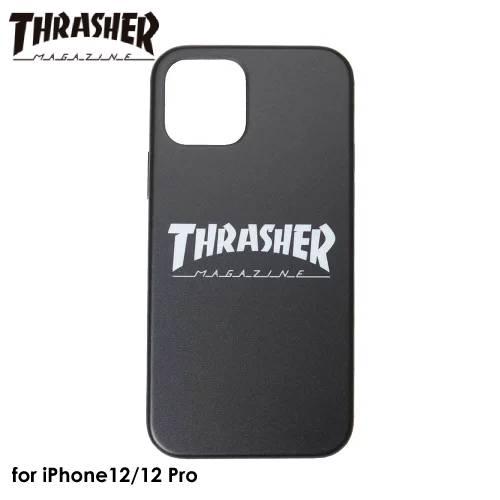 THRASHER Logo Hybrid  IML Back Case BLK/WHT【iPhone...