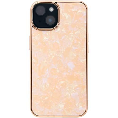 UNiCASE iPhone14/13 ケース Glass Shell Case (コーラルピンク)...