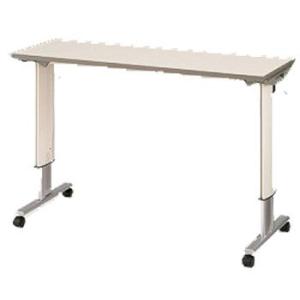 パラマウントベッド製 オーバーベッドテーブル（テーブル移動ロック機構なし）　KF-832LA（91・100cm幅用） KF-832SA（83幅用）　アイボリー　送料無料｜therapy-shop