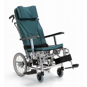 KXL16-42 リクライニング介助用車椅子(車いす) カワムラサイクル製