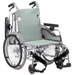 MW-SL5B 車椅子(車いす) 松永製作所製 セラピーならメーカー正規保証付き/条件付き送料無料 MW-SL5のブレーキ付・低床タイプ｜therapy-shop