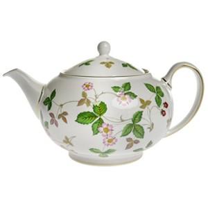 WEDGWOOD 食器 ティーポットL 英国 ワイルドストロベリー