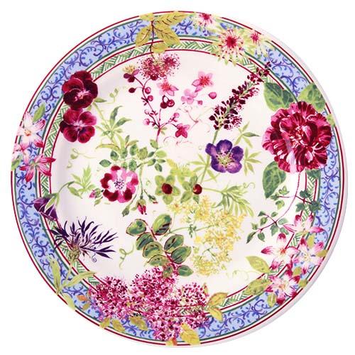 食器 プレート22cm 南欧 ジアン GIEN ミルフルール  デザートプレート22cm  高さ2c...