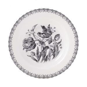 GIEN ジアン チューリップ ノワール デザートプレート22cm