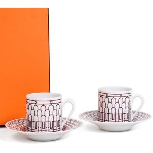 HERMES（エルメス） ソー ティーカップ＆ソーサー 200ml ペア SAUT
