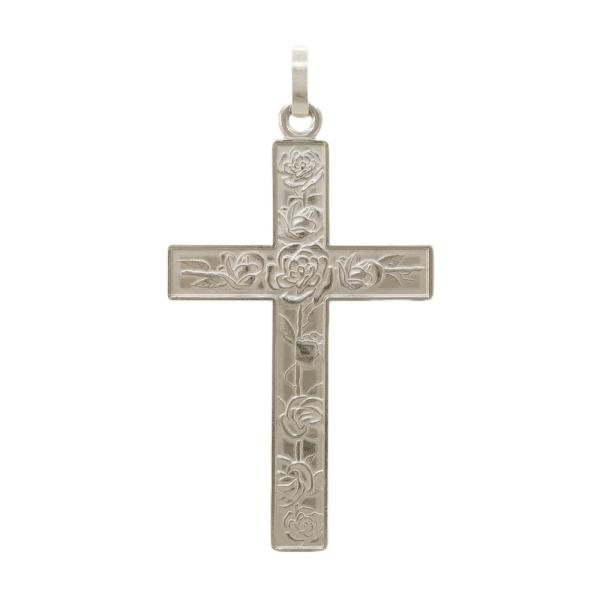 リジューのテレーズ ローズ クロス 薔薇 十字架 ペンダント フランス製