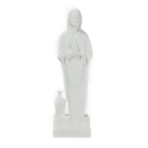 聖女 マグダラのマリア 香油壺 聖像 サント・ボーム 白 卓上 置物 雑貨｜thesacredsecret
