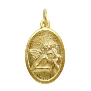 メダイ 大天使 聖 ラファエル 守護天使 シルバー925 ペンダント ドイツ