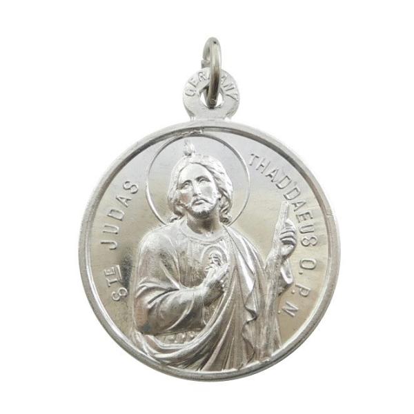 メダイ 聖ヨセフ 聖ユダ・タダイ ドイツ 製  アルミ製 キリスト教 聖人 メダル