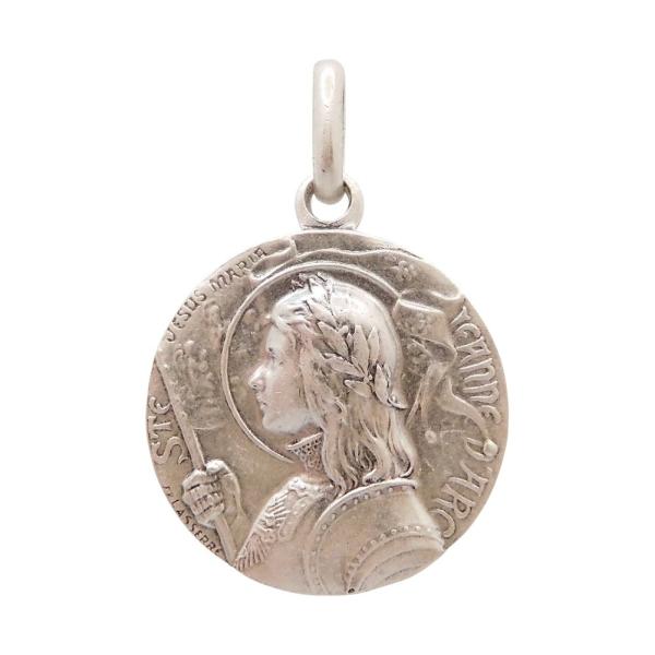 聖女 ジャンヌ ダルク メダイ ペンダント 18mm フランス製