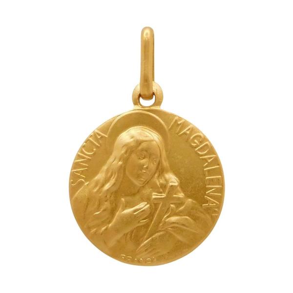 マグダラのマリア メダイ ペンダント ゴールド フランス製 メダイユ