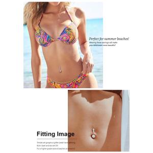 セール実施中 へそピアス 4連 ジュエル バナ...の詳細画像4