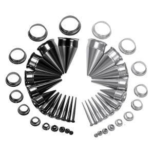 エキスパンダー イヤーロブ ダブルフレア 拡張器 サージカルステンレス 11mm 12mm 13mm 14mm 16mm 金属アレルギー対応 テーパー 軟骨 ピアス ボディピアス