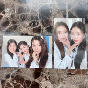 ILLIT グッズ トレカ カード 写真 2枚 ソウルコン Glitter Day in seoul 韓国限定 ペンミ イロハ ウォンヒ ミンジュ モカ ユナ トレーディングカード アイリット