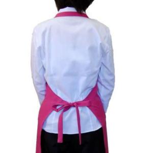 胸当てカフェエプロン 業務用エプロン前掛け サ...の詳細画像2