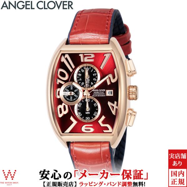 エンジェルクローバー 時計 ダブルプレイ ソーラー Angel Clover DPS38PRE-RE...
