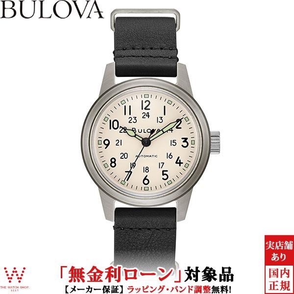 無金利ローン可 ブローバ BULOVA ミリタリー Miitary 96A246 メンズ 腕時計 自...