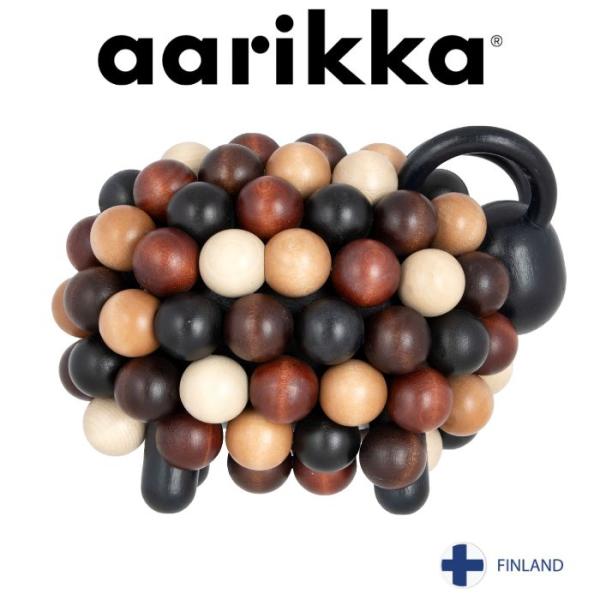 aarikka アーリッカ Pikkupassi 木製羊のオブジェ 18x14x13ｃｍ 北欧 雑貨...