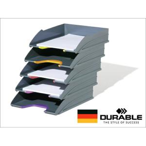 DURABLE VARICOLOR デュラブル バリカラー レタートレー 5個セット おしゃれ レタ...