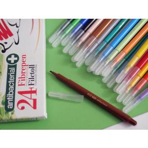 ICO イコ 300 ANTIBACTERIAL FIBRE PEN SETS 抗菌 ファイバーペン...