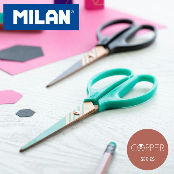 MILAN ミラン Copper シリーズ 両利き用 クラフト ハサミ 17ｃｍ 全2色 ヨーロッパ...