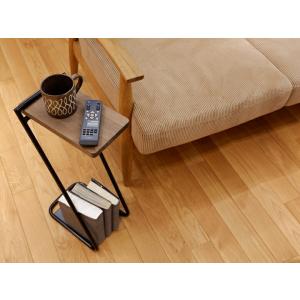 COLLEND アイアンレッグサイドテーブル High おしゃれ インテリア リビングテーブル 寝室...