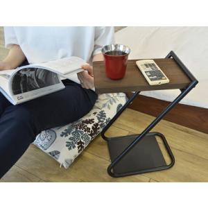 COLLEND アイアンレッグサイドテーブル Low おしゃれ インテリア リビングテーブル 寝室 ...