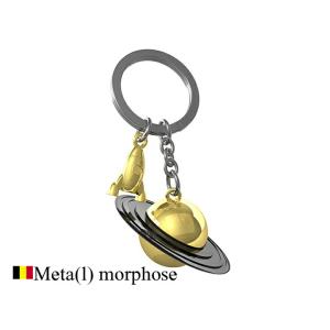 Meta(l) morphose メタルモルフォーゼ キーチェーン 土星＆ロケット おしゃれ 海外 ...