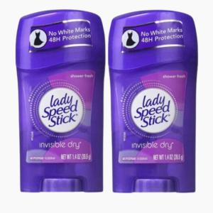 メンネン レディスピードスティック Lady Speed Stick 【シャワーフレッシュ】×2本セット  デオドラント （39.6g×２個）｜thi-dasyokai