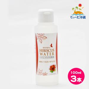 【送料込 レターパックプラス】ハイビスカス化粧水 100ml 3本セット｜thida