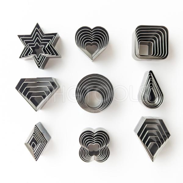 レザークラフト 型抜き ポンチ シェイプパンチ 革用 穴あけ