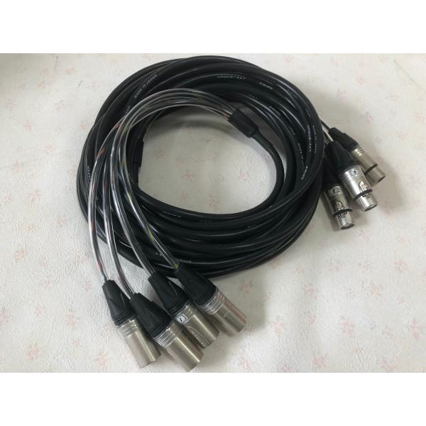 CANARE 4chマルチケーブル10m MR202-4AT NEUTRIK NC3MXX+NC3F...
