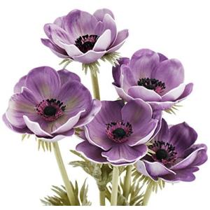 紫 アネモネ 造花の商品一覧 通販 Yahoo ショッピング