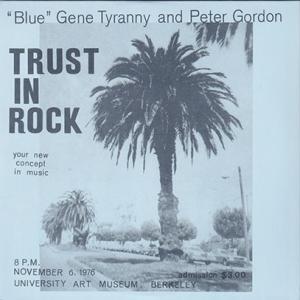 "BLUE" GENE TYRANNY &amp; PETER GORDON/Trust In Rock(2...