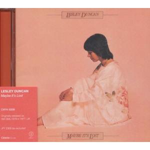 LESLEY DUNCAN/Maybe It's Lost(メイビー・イッツ・ロスト) (1977/5th) (レズリー・ダンカン/UK)｜thirdear