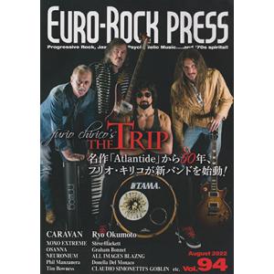 EURO-ROCK PRESS(ユーロ・ロック・プレス)/Vol.94 (2022/8月号/音楽雑誌...