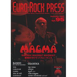 EURO-ROCK PRESS(ユーロ・ロック・プレス)/Vol.95 (2022/11月号/音楽雑...