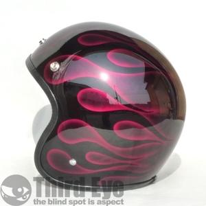 バイク ヘルメット ハーフキャップ グリフォン ブラック GF-BK : Third