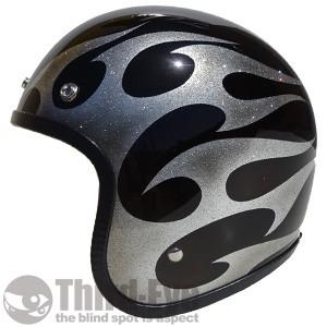 バイク ヘルメット スモールジェット トライバルフレイムス 12TFS091