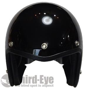 バイク ヘルメット スモールジェット ブラック TFS2-BK : Third