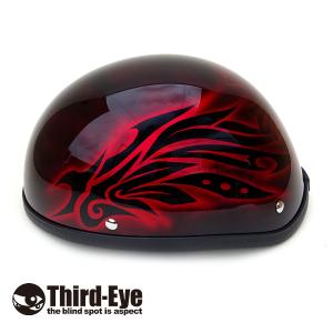 Third-Eye ベッカー　半帽ヘルメット マットブラック Third-Eye ベッカー 半帽ヘルメット マットブラック