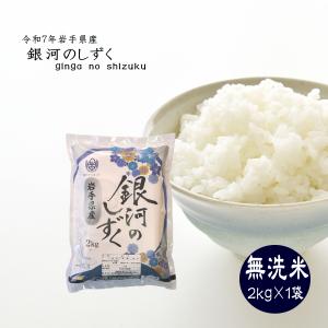 令和7年産 米 5kg 無洗米 お米 銀河のしずく 令和7年 岩手県産 送料