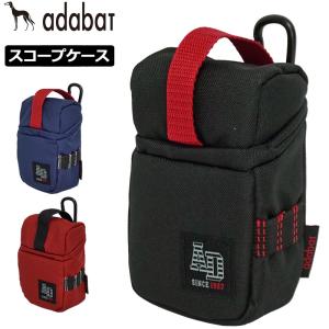 クーポン有 アダバット adabat メンズ ティホルダー付き スコープケース ABY417  1WF2 小物入れ 距離計ケース ラウンドポーチ NOV1｜thirdwave-365sports