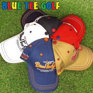 SALE特価 ブルーティーゴルフ キャップ スマイル CP-001 21FW Blue Tee Golf California 帽子 メンズ レディース ゴルフウェア