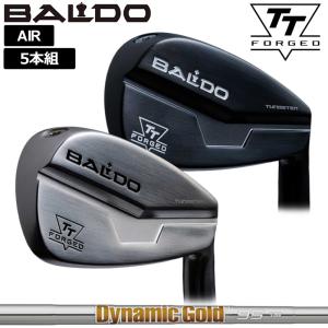 バルド 2024 TT FORGED AIR アイアン 5本組(＃6-P) トゥルーテンパー ダイナミックゴールド 85/95/105/120 装着 カスタム BALDO フォージド エアー 中空 セット｜thirdwave-365sports