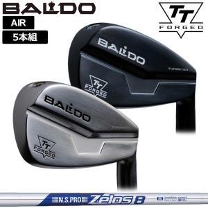 バルド 2024 TT FORGED AIR アイアン 5本組(＃6-P) 日本シャフト ZELOS 8 装着 ゼロス8 スチール カスタム BALDO フォージド エアー 中空 セット ゴルフ クラブ｜thirdwave-365sports