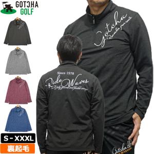 GOTCHA GOLF ガッチャゴルフ メンズ 防風 撥水 ストレッチ 裏フリース