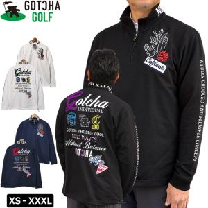 GOTCHA GOLF ガッチャゴルフ 2025 メンズ コーデュロイ ハーフジップ