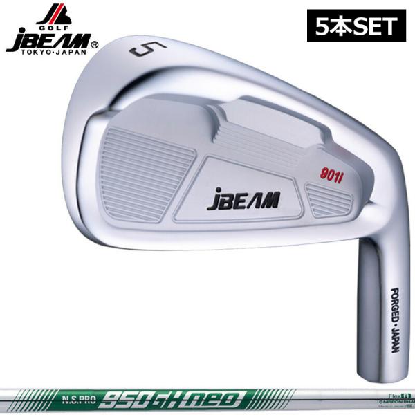 JBEAM T901i アイアンセット 5本組(#6-PW) N.S.PRO 950GH NEO 装...