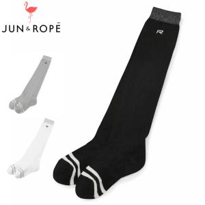 JUN＆ROPE レディース ニーハイソックス 吸汗速乾 ERR33000 リブラメ メール便発送 3SS2 ゴルフウェア 靴下 ジュン アンド ロペ ジュンロペ MAY1｜サードウェイブ 365スポーツ